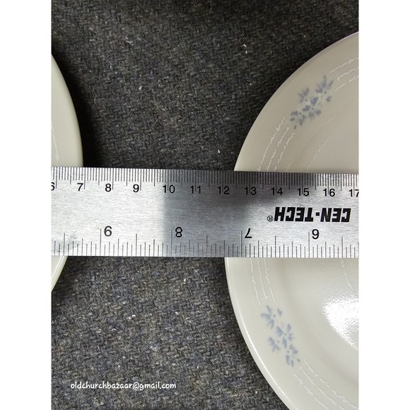 6pcs- Salad Plate Lace Bouquet (Corelle) by CORNING - Picture 6 of 7